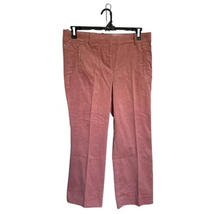 J. Crew Pink Blush Corduroy Sammie Crop Size 10 NWT - Picture 1 of 7