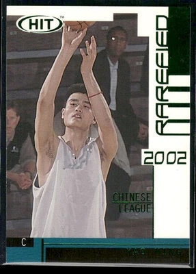 Sage Hit #R27 Yao Ming 2002 esmeralda rara Foto 1 de 2