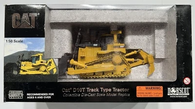Norscot 1:50 Scale CAT D-10T Track Type Tractor Dozer with Ripper - Image 1 of 4
