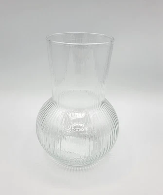 Jarrón de vidrio transparente PÅDRAG 63/4" IKEA elegante decoración de mesa con flores minimalistas 2015 Foto 1 de 4