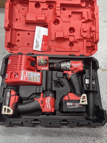 Milwaukee 3697-22CXC M18 FUEL 18V 2-Tool Combo Kit 45242637744| eBay