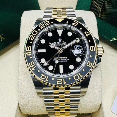 Rolex GMT-Master II 126713GRNR SIN USAR 2025 Oro Acero Jubileo TOTALMENTE PEGADO Foto 1 de 4