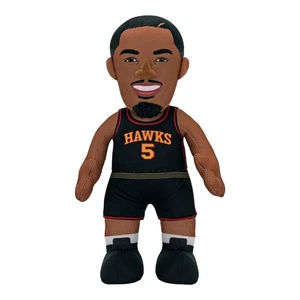 RARE Dejounte Murray 10" Plush NBA Hawks Figure Bleacher Creatures Collectible - Foto 1 di 6