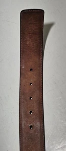 Salvatore Ferragamo Blue Canvas Belt Size 44 - Picture 1 of 7
