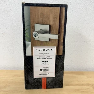 Baldwin Prestige Serie Fernglas gleichschließend Zugang Hebel Satin Nickel 354 SPL SQR 15 - Bild 1 von 2