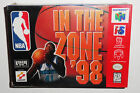 NBA: In the Zone '98 (Nintendo 64, 1998) ¡Totalmente nuevo!¡! ¡Sellado de fábrica!¡!