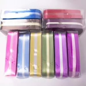 3 STCK. GROSSE ZUGSCHLEIFE Schnur Geschenk Urlaub Verpackung Hochzeit Party Gastgeschenk Kirchenbank Satinband - Bild 1 von 32