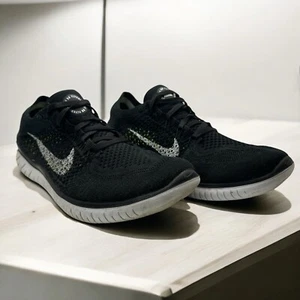 Nike Free RN Flyknit 2020 scarpe da ginnastica donna taglia 9 running nere - Foto 1 di 14