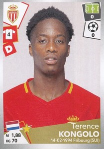 265 TERENCE KONGOLO NETHERLANDS AS MONACO HUDDERSFIELD STICKER SANDWICHES FOOT 2018