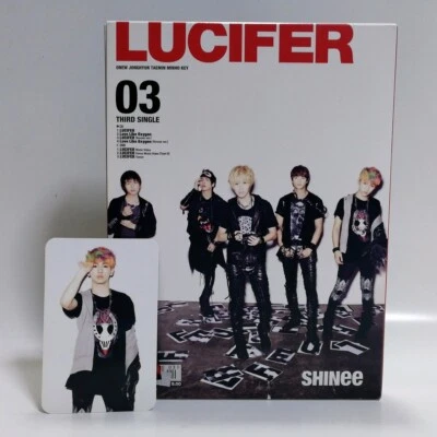 CD+DVD SHINee Japan Single Album Lucifer with KEY Photocard TYPE-B - Image 1 of 4