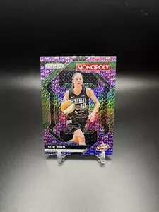 2024 Panini WNBA Prizm Monopoly Sue Bird Purple Shimmer JERSEY MATCH 10/50 - Picture 1 of 7