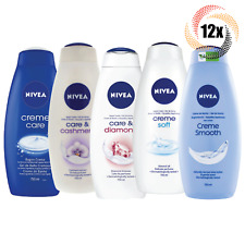 NIVEA Care & Cashmere Body Wash 2 Bottles 25.36 FL Oz 750 Ml