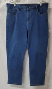 Women's Jeans Architect Petites Size 16P Straight Denim Classic Medium Wash - Picture 1 of 8