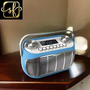 Tragbares Radio, AM FM Radio, Radiowecker, Retro Radio, Kurzwellenradio, FM - Bild 1 von 1