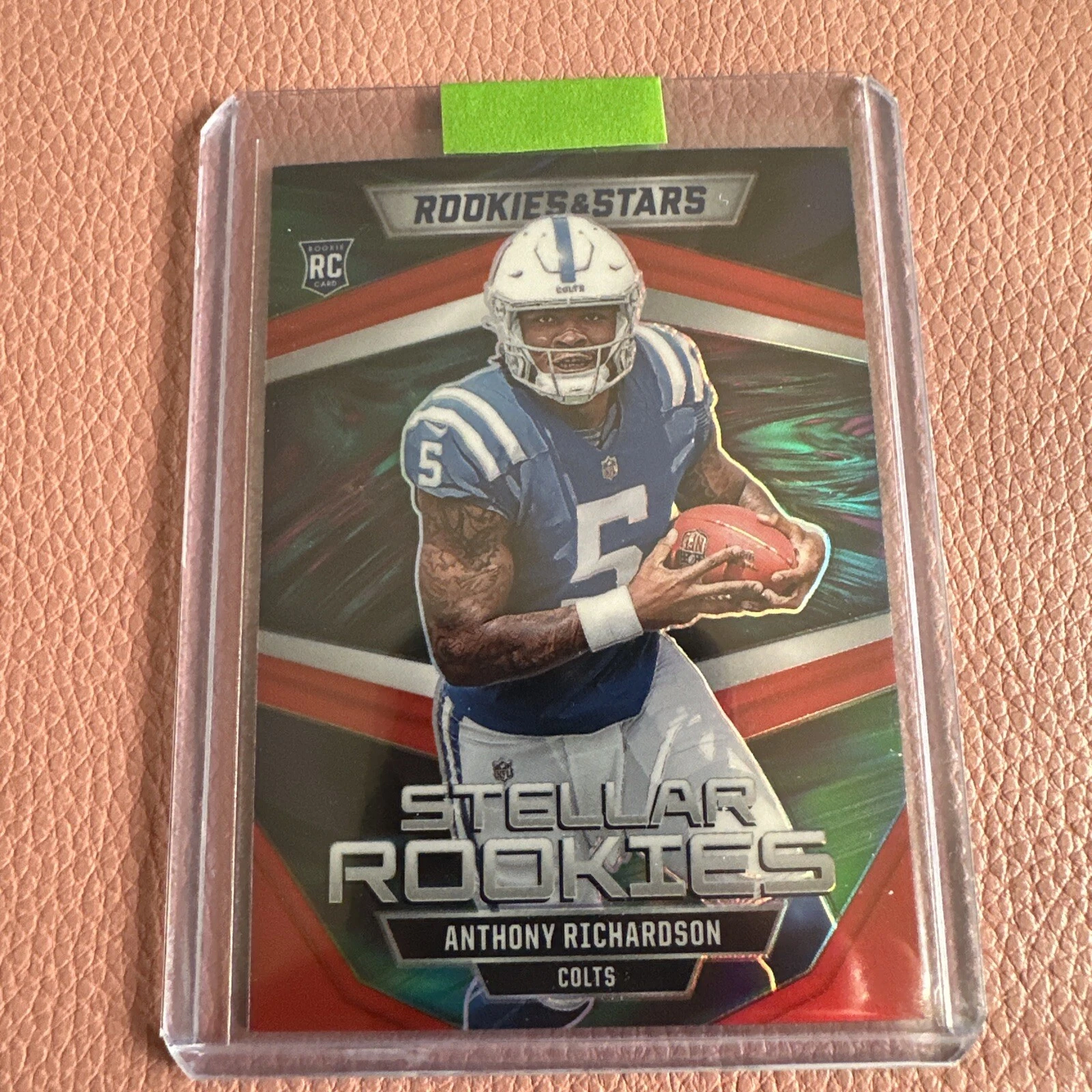 2023 Rookies & Stars - Stellar Rookies Red Anthony Richardson 46/99 (RC) Colts
