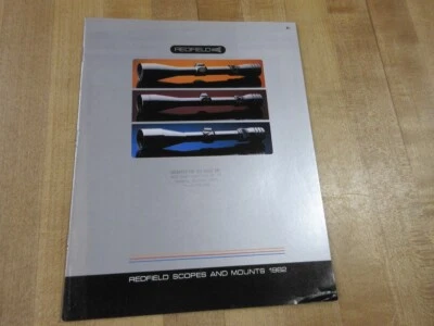 1982 Redfield Scopes and Mounts catalog   Southwestern Gun Sales Hamburg (w7)  - Image 1 of 4