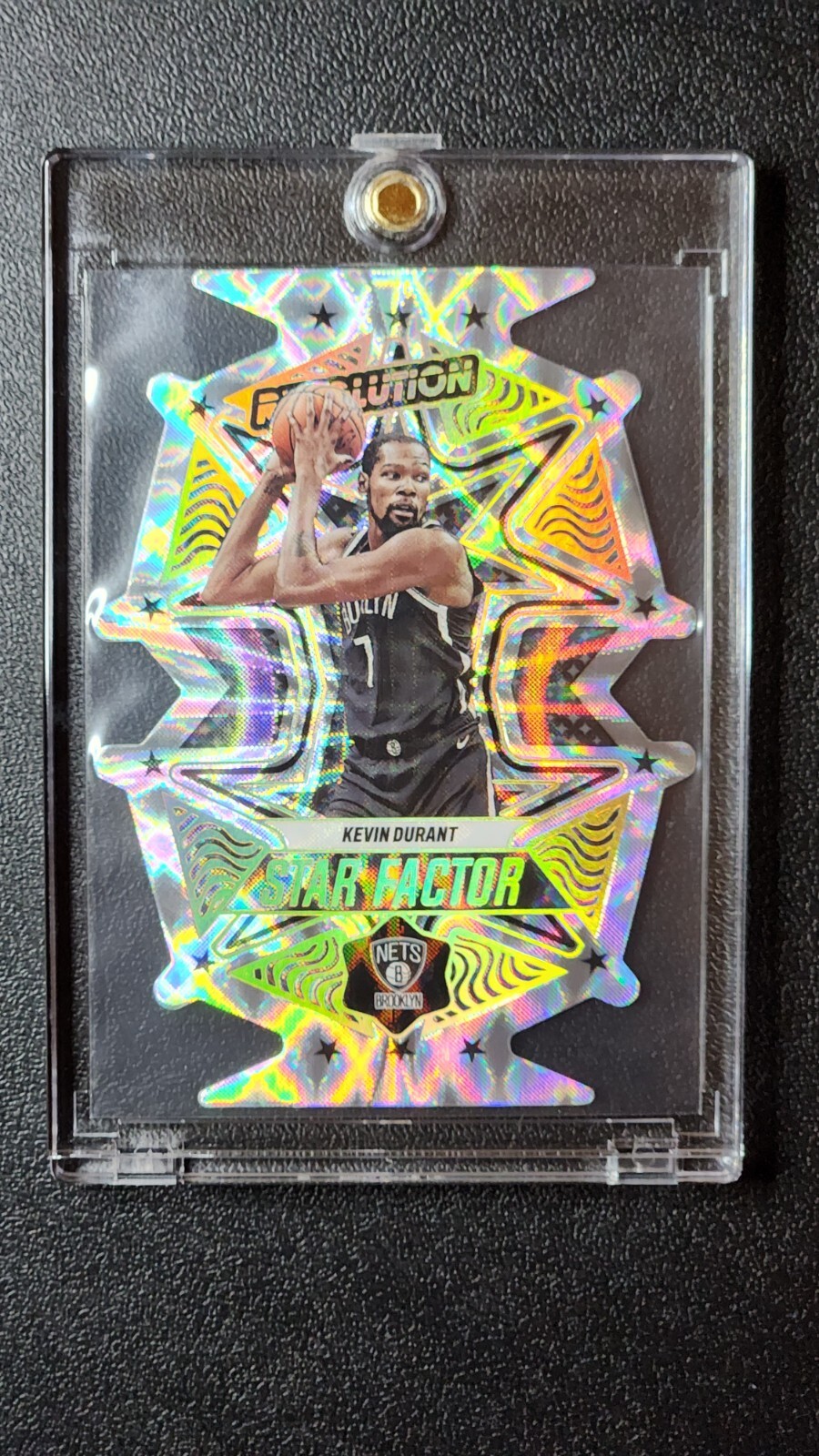 2022-23 Panini Revolution # 12 Kevin Durant Star Factor Die-cut Case Hit ssp