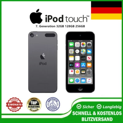 Apple iPod Touch (7. Generation) 7G Grau 32GB 128GB 256GB HÄNDLER GARANTIE❤️❤️ - Bild 1 von 4