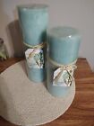 Chesapeake Bay 12" Pillar Candles FRAGRANCE FREE 116 HOURS NEW NOS LOT UNSCENTED