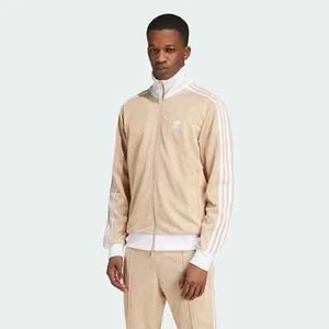 Camiseta deportiva Adidas Originals Adicolor Classics Beckenbauer para hombre en beige mágico - Imagen 1 de 8