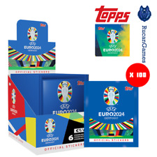 Pre-Order | Topps Official Sticker Collection | UEFA EURO 2024 | Full box