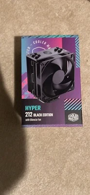 Cooler Master Hyper 212 Black Edition 120mm CPU Air Cooling Fan - Image 1 of 2