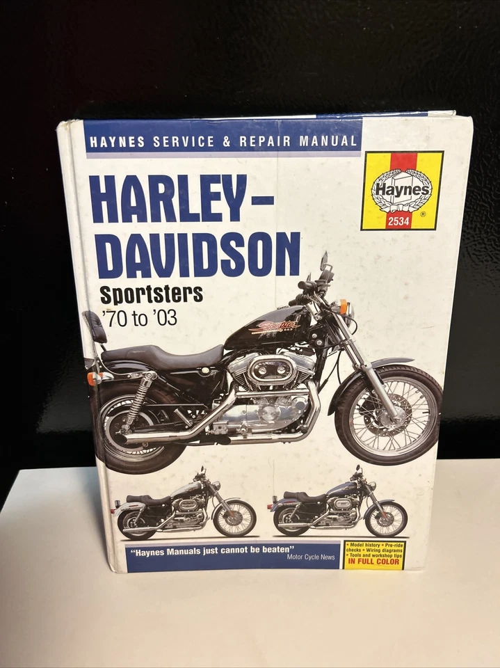 Manual de servicio y reparación Haynes Harley Davidson 70' - 03' Roadster Foto 1 de 4