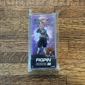 FiGPiN 1st Edition Goku Black Rose #275 Ferrara Market Dragon Ball Fighter Z Pin - Picture 1 of 2