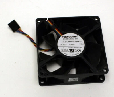 N13-07012 Lüfter FAN FOXCONN PV903212PSPF0A 92x92x32mm 12V- 0,6A - Bild 1 von 3