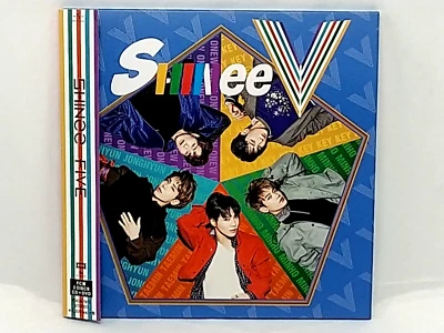 SHINee Japan Album FIVE FC Limited CD+DVD SHINee World-J - Image 1 of 4
