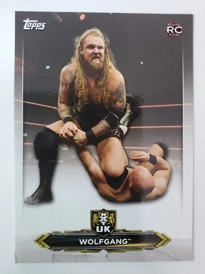 2020 Topps WWE NXT UK - #NXT-64 WOLFGANG (RC) ROOKIE - Image 1 of 2