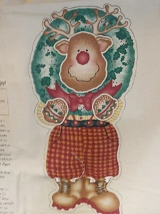 Vintage Daisy Kingdom Schnitt und Nähen Reggie Rentier Türverkleidung (7) - Bild 1 von 2