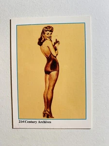 1995 21 ARCHIVI SECOLO #46 BETTY GRABLE QUASI NUOVO-MT CARD - Foto 1 di 2
