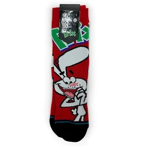 Stance Trix Cereal Rabbit Crew Socks Youth Kids Large Boys Girls Red White Gift - Picture 1 of 5