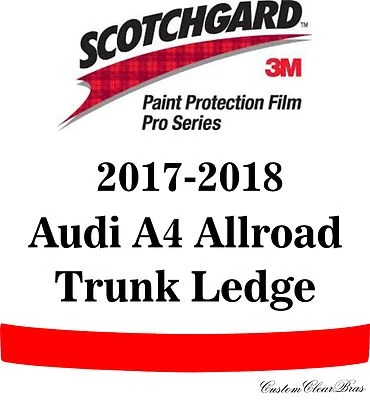 Película de protección de pintura 3M Scotchgard serie Pro transparente 2017 2018 Audi A4 Allroad Foto 1 de 3