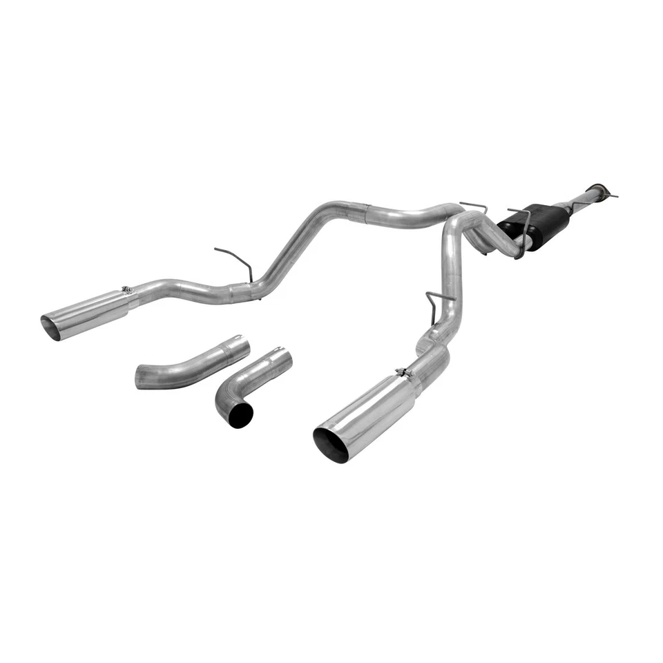 Flowmaster American Thunder Cat-Back Exhaust For 2011-2019 GM 2500/3500 HD 6.0L Foto 1 de 4