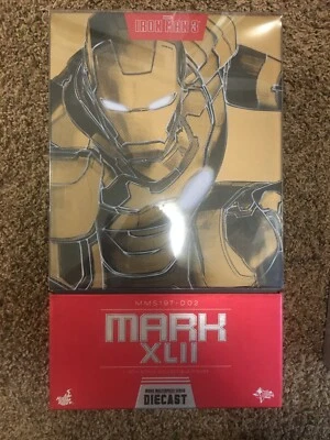Obra maestra de la película Hot Toys 1/6 Iron Man 3 Mark XLII Foto 1 de 3