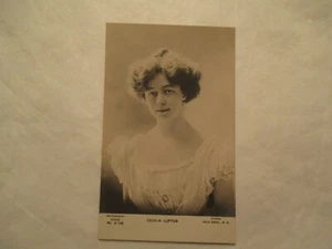 RPPC Ceclia Loftus Scottish Actress Singer Mimic performer Real Photo Postcard - Picture 1 of 2
