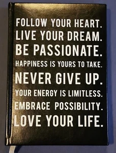 Eccolo World Traveler Journal, negro, NUNCA USADO, Inspire, vendedor canadiense, - Imagen 1 de 4
