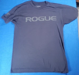 Rogue Fitness CrossFit USA Flag Black T-Shirt Men's Size M - Picture 1 of 12