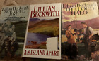 3 LIVRES LILLIAN BECKWITH, THE LOUD HALO, BEAUTIFUL JUST, AN ISLAND APART