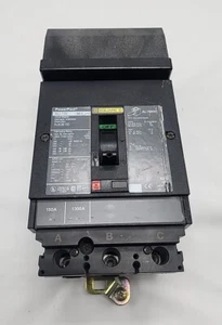HJA36150 Square D Circuit Breaker HJA36150 150A 600V 3P I-Line Used - Picture 1 of 5