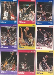 Tarjeta promocional Star Co. Basketball Isiah Thomas 1991 solamente - Imagen 1 de 1