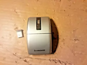 Lenovo N70 Wireless Laser Mouse 2.4Ghz Genuine 1200dpi Rotation + USB RECEIVER - Picture 1 of 17