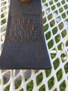  Vintage Cobblers Hammer  STEEL DROP FORGED CHAMPION - Picture 1 of 11
