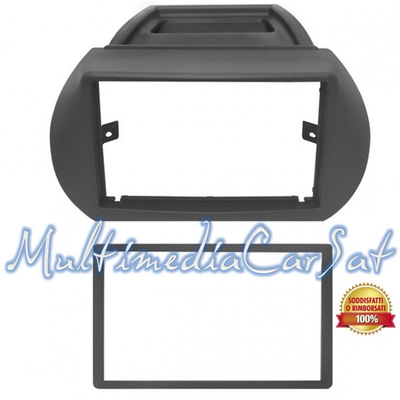 Mascherina Autoradio Per Bipper 2008 - Adattatore Stereo 1 Din Nero - Foto 3
