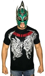 Talivision A175 Lucha Brothers Rey Fenix & Penta ZeroM Face to Face AEW-AAA Tee - Picture 1 of 2