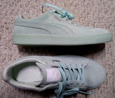 tenis puma de gamuza para mujer