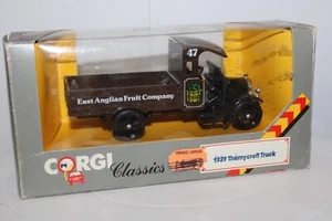 Corgi Classics Thornycroft Van "East Anglian Fruit Company" #47   1:50s - Picture 1 of 8