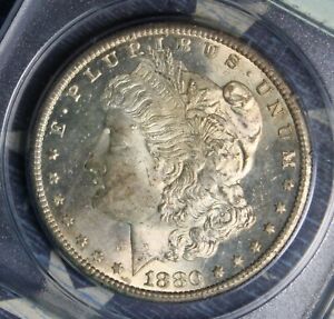 1880-S MORGAN SILVER DOLLAR COLLECTOR COIN PCGS CAC MS63 OGH FREE SHIPPING